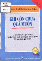  Khi còn chưa quá muộn